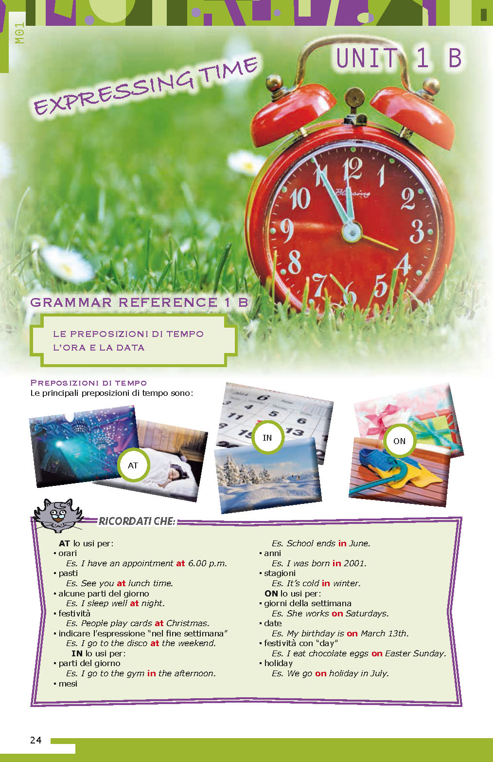 Pagina creata con InDesign - Apertura unità